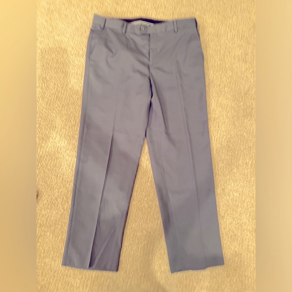 Joseph A Bank men’s “tailored fit traveler pants” gray 34  29l